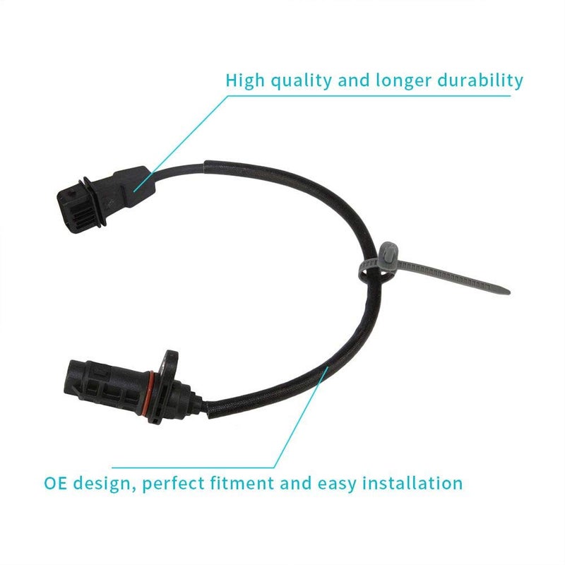 DOICOO 39180-25300 39180-25200 907-788 SU9164 Crankshaft Position Sensor Fit for Hyundai Sonata 2006-2014,Santa FE Tucson Kia Optima Sorento Sportage,2010 2011 2012 2013 2014,3918025200 3918025300 - Image 2